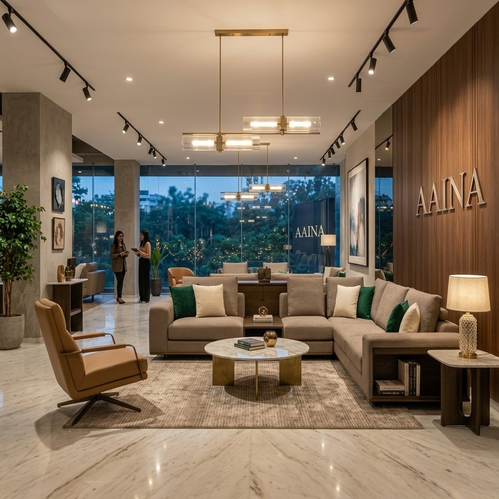 Bangalore Showroom by Aaina Furnitures, Bangalore